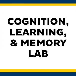 cognition, learning, and memory lab