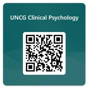 QR Code for Psychology Virtual Open House, Accessible Link in Article