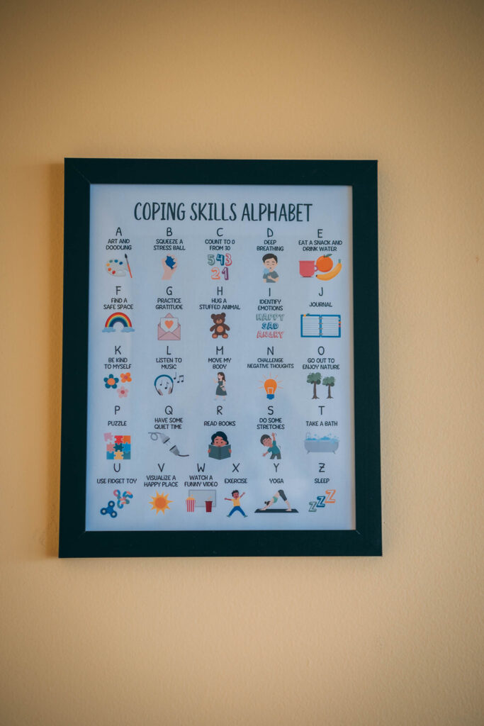 the coping skills alphabet