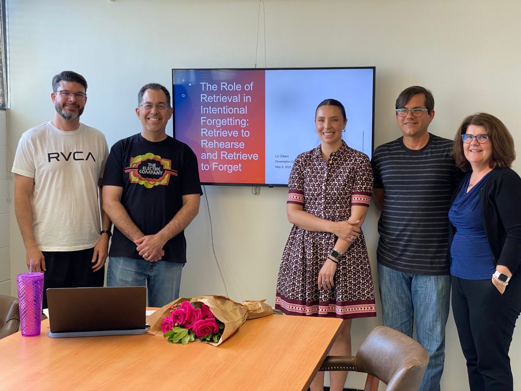 Liz T. Gilbert and her dissertation committee