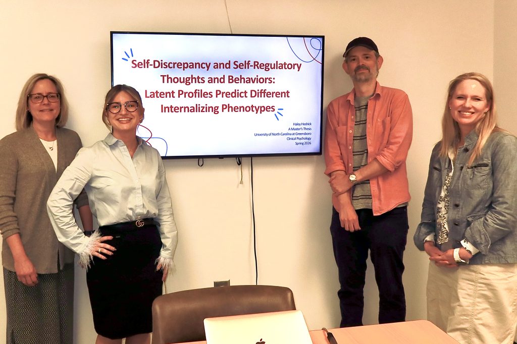 Hedrick and committee members